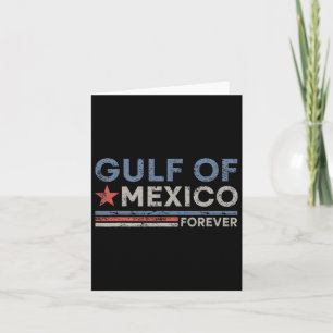 Vintage Gulf Of Mexico Forever Card