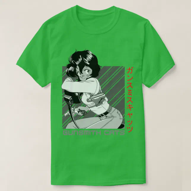 Vintage Gunsmith Cats T-Shirt | Zazzle