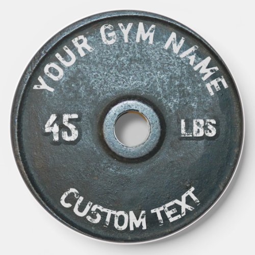 Vintage Gym Owner or User Fitness 45 Pounds Funny  Wireless Charger