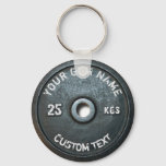 Vintage Gym Owner Or User Fitness Funny Keychain at Zazzle