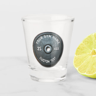 Vintage Gym Owner or User Fitness Funny Shot Glass