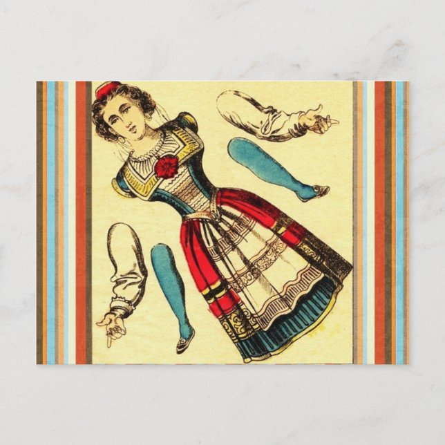 Vintage Gypsy Postcard (Front)