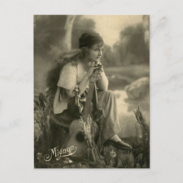 Vintage Gypsy Postcard (Front)