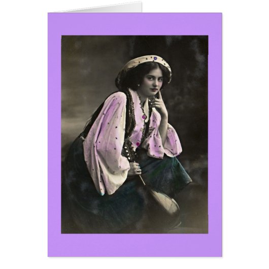 Vintage Gypsy Woman (Front)