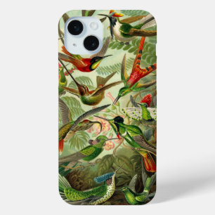Vintage Haeckel Birds iPhone 15 Plus Case