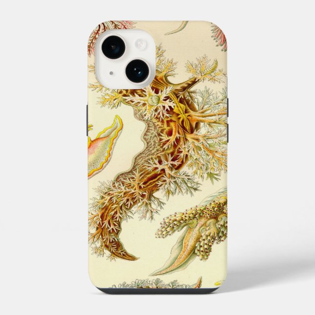 Vintage Haeckel Iphone Case (Back)