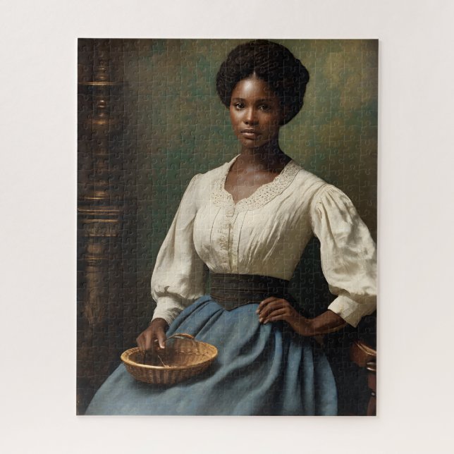 Vintage Hair Jigsaw Puzzle (Vertical)