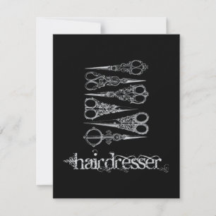Vintage Hairdresser Hair Classic Scissors