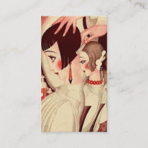 Vintage hairdresser  hair stylist  