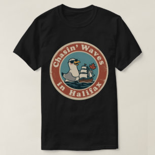 Vintage Halifax Nova Scotia Sailing Fun T-Shirt