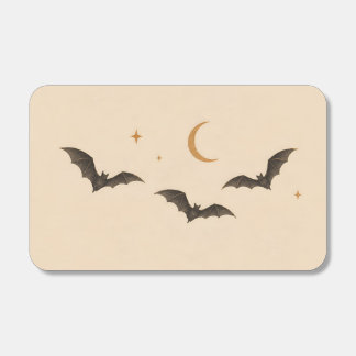 Vintage Halloween Bats Moon Matchbox Matchboxes
