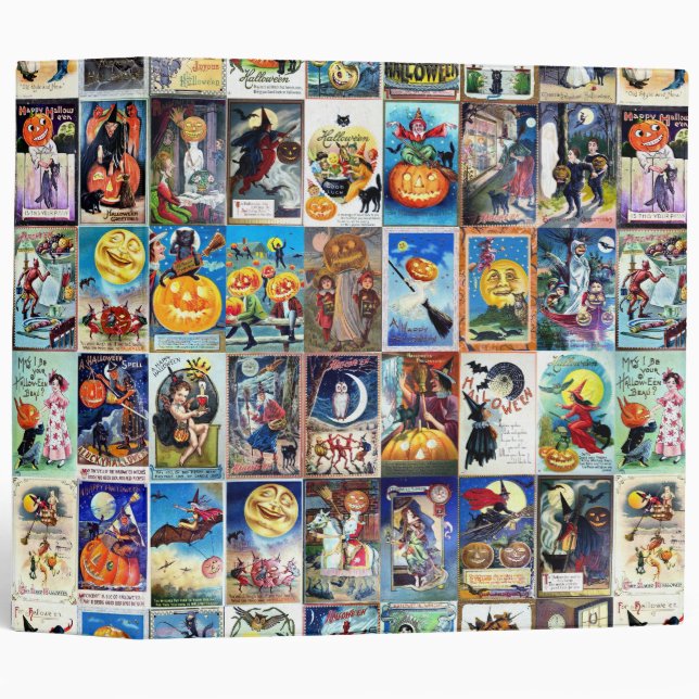 Vintage Halloween Binder (Front/Spine)