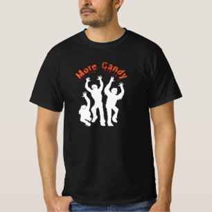 Vintage Halloween Candy Zombies T-Shirt