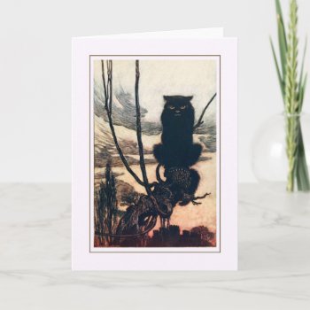 Vintage Halloween Card by Vintagearian at Zazzle
