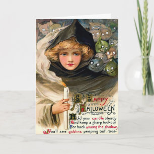 Vintage Halloween Card
