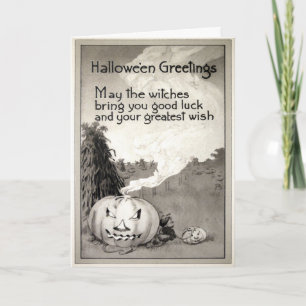 Vintage Halloween Card