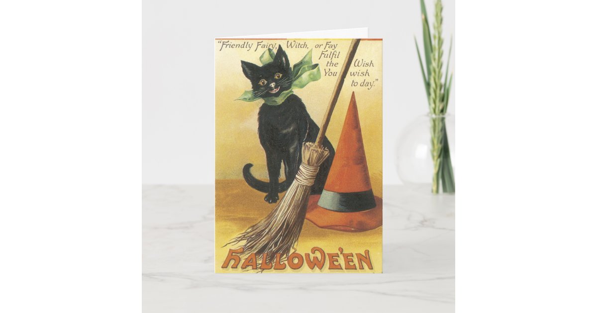 Vintage Halloween Cards Zazzle Com