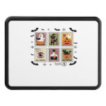 Vintage Halloween Cat Postage Stamp Collection T-s Hitch Cover