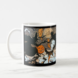 Vintage Halloween Coffee Mug