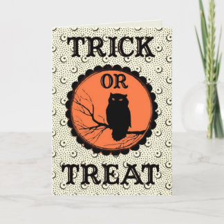 Vintage Halloween Collage - Card