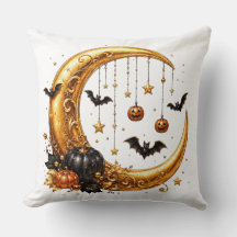 Vintage Halloween Crescent Moon 