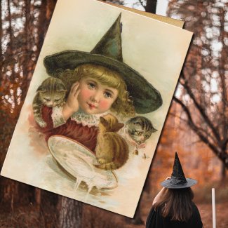 vintage Halloween cutie -funny quote