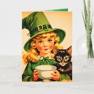 vintage Halloween cutie no7 -funny quote
