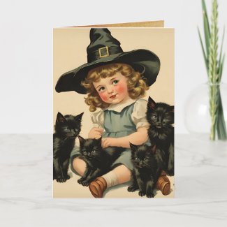 vintage Halloween cutie no 2 -funny quote
