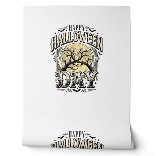 Vintage Halloween Day Moon Tree Branch Shirt Desig Wallpaper
