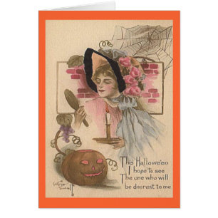 Vintage Halloween Dearest Cards