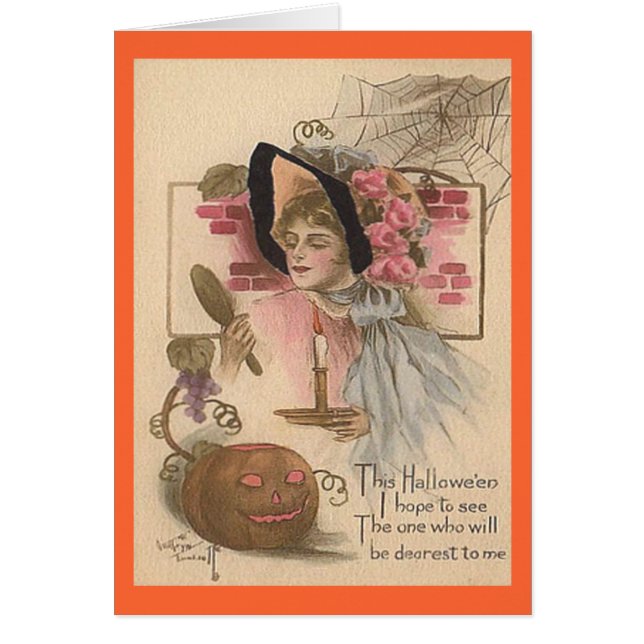 Vintage Halloween Dearest Cards (Front)
