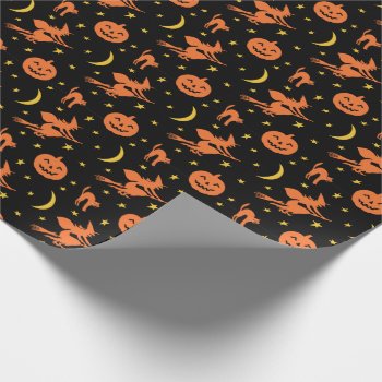 Vintage Halloween Design Wrapping Paper by Vintage_Halloween at Zazzle