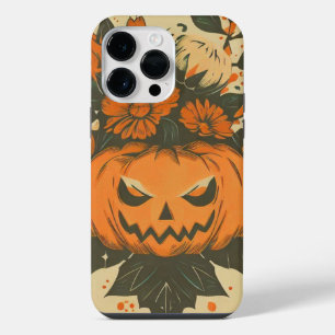 Vintage/Halloween/Fall/pumpkin iPhone 14 Pro Max Case
