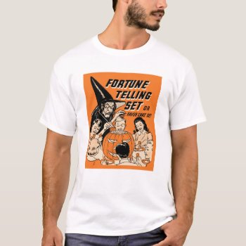 Vintage Halloween Fortune Telling Set T-shirt by Vintage_Halloween at Zazzle
