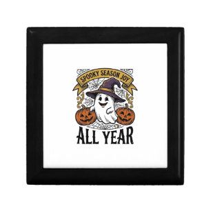 Vintage Halloween Ghost Spooky Season Joy Shirt_1 Gift Box