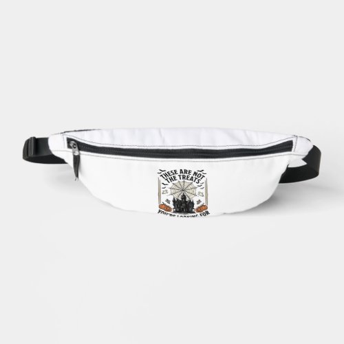 Vintage Halloween Ghost Treats Shirt Design_1 Fanny Pack