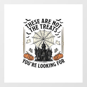 Vintage Halloween Ghost Treats Shirt Design_1 Floor Decals