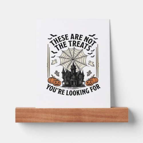 Vintage Halloween Ghost Treats Shirt Design_1 Picture Ledge