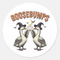 Vintage Halloween Goosebumps Geese