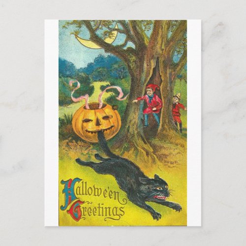 Vintage Halloween Greeting Cards Classic Posters