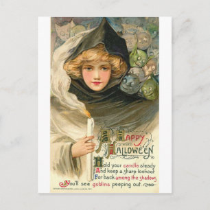 Vintage Halloween Greeting Cards Classic Posters