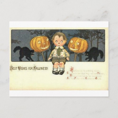 Vintage Halloween Greeting Cards Classic Posters