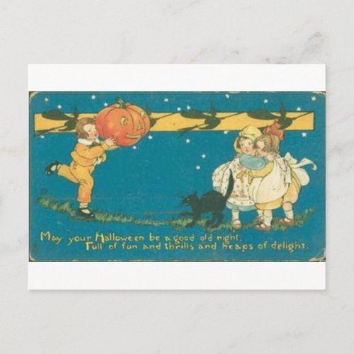 Vintage Halloween Greeting Cards Classic Posters