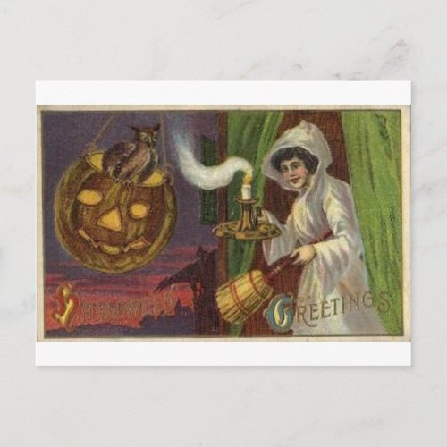 Vintage Halloween Greeting Cards Classic Posters