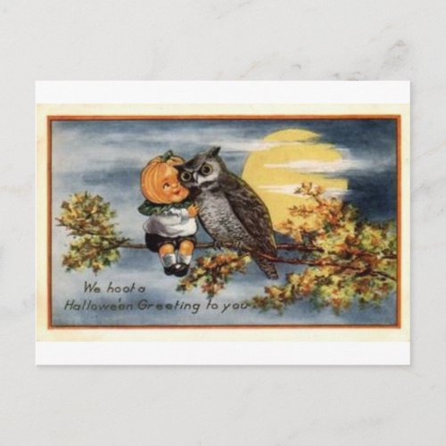 Vintage Halloween Greeting Cards Classic Posters