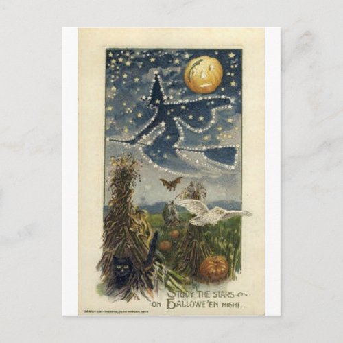 Vintage Halloween Greeting Cards Classic Posters