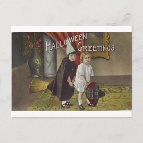 Vintage Halloween Greeting Cards Classic Posters