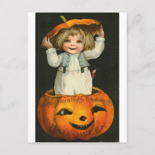Vintage Halloween Greeting Cards Classic Posters