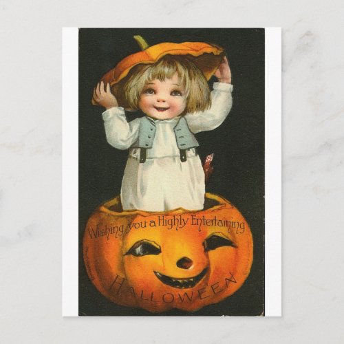 Vintage Halloween Greeting Cards Classic Posters