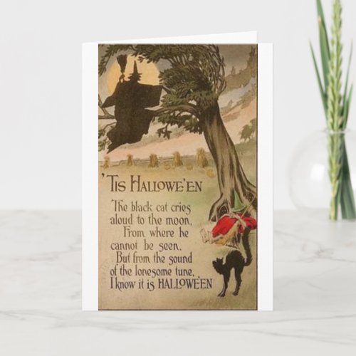 Vintage Halloween Greeting Cards Classic Posters